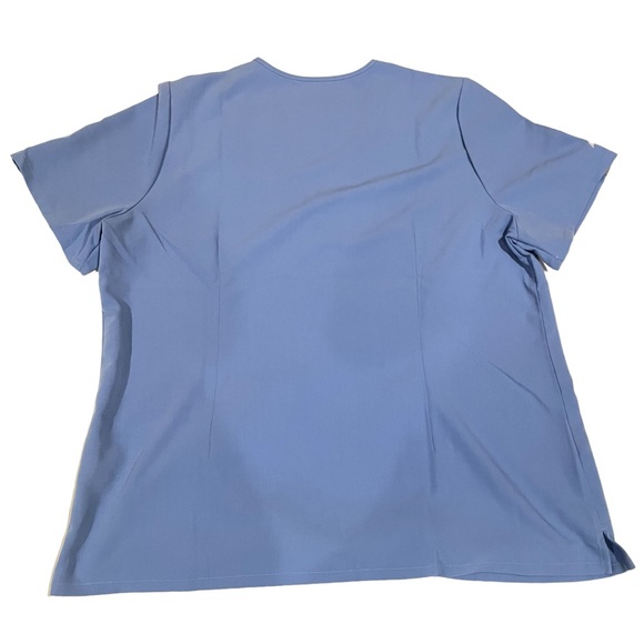 Figs casmo  three pockets AYa heathcare logo scrub top size 2XL - Picture 2 of 8